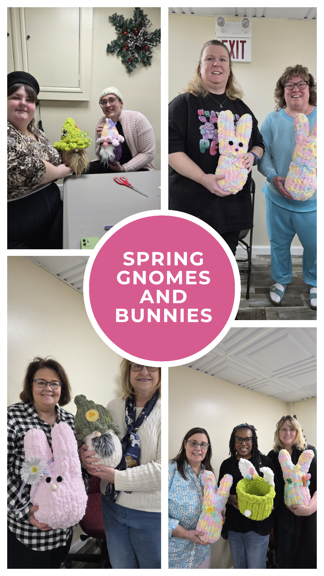 Spring Gnomes and Bunnies